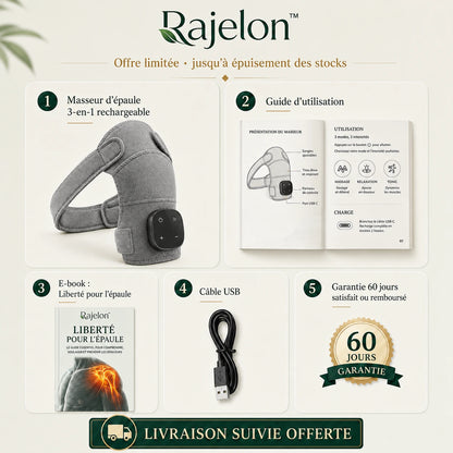 Rajelon™ - Masseur d'épaule chauffant